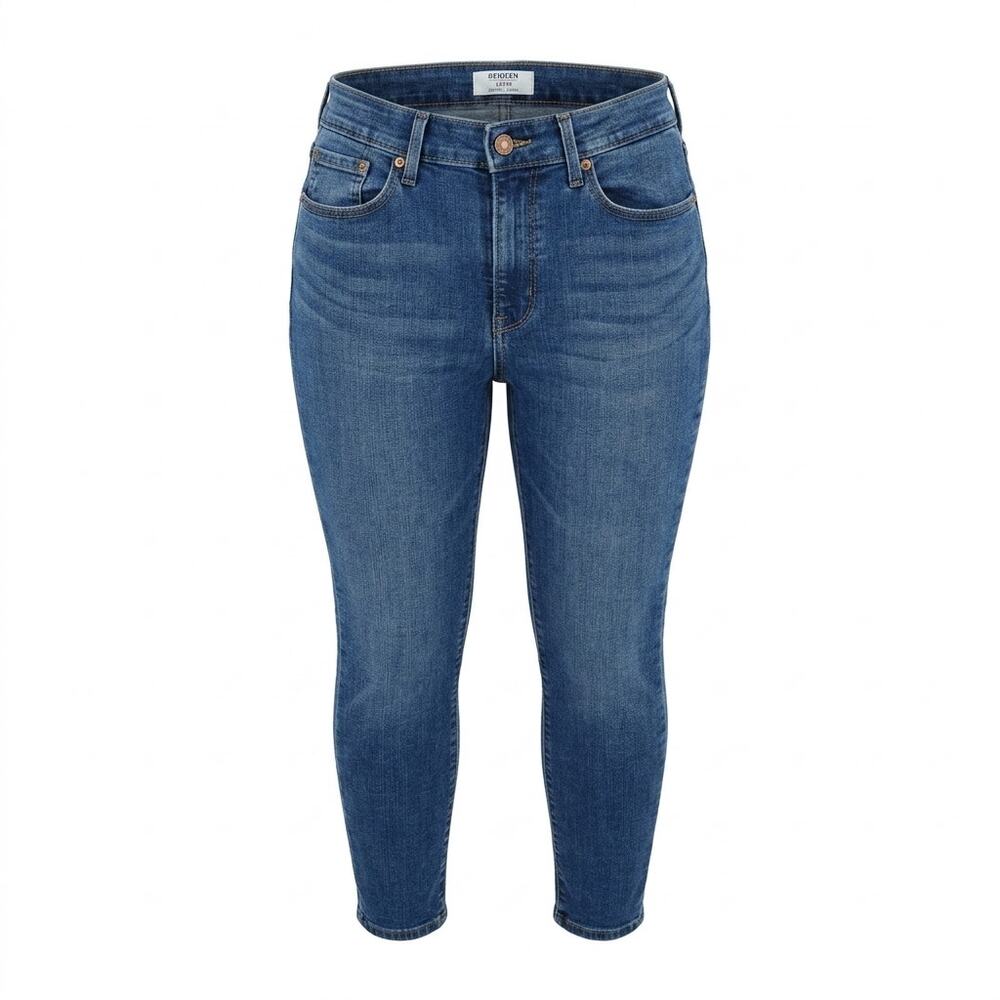 Levi's High-Rise Skinny Denizen from Wash Denim Jeans Women See Measurement